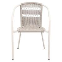 ราคา เก้าอี้หวายเทียม SPRING WICKER X สีเทาอ่อน (1160458)