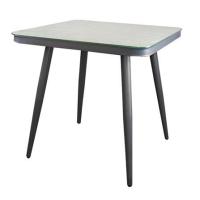 ราคา โต๊ะสนามกระจกเหลี่ยม FURINTREND AIRES-TABLE2 สีเทา (1163206)