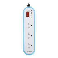 ราคา รางปลั๊กไฟ 3 ช่อง 1 สวิตช์ ELECKTA ET3146-3BL 3 เมตร สีฟ้า (1163837)
