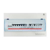 ราคา ชุดตู้คอนซูมเมอร์ยูนิต 14 ช่อง 50 แอมป์ พร้อมกันไฟรั่ว/ไฟดูด BTICINO (1165590)