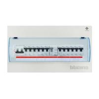 ราคา ชุดตู้คอนซูมเมอร์ยูนิต 14 ช่อง 63 แอมป์ พร้อมกันไฟรั่ว/ไฟดูด BTICINO (1165715)