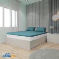 ราคา ชุดผ้าปู TOPPER 6 ฟุต 3 ชิ้น HOME LIVING STYLE LISA สีเขียว (1167105)