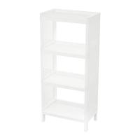 ราคา ชั้นวางของ 4 ชั้น STACKO MONO 48x30x107 ซม. สีขาว (1167570)
