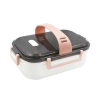 ราคา กล่องอาหาร 1 ลิตร 2 ช่อง+หูหิ้ว KECH LUNCH BOX สีครีม (1169777)
