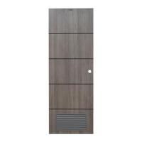 ราคา ประตูห้องน้ำ UPVC AZLE PZL4 70X200 ซม. สี TEXES OAK เจาะลูกบิด (1170049)