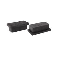 ราคา ยางรองขาโต๊ะเหลี่ยมตันสวมใน DEXZON 1.5X3 นิ้ว แพ็ก 4 ชิ้น (1181985)