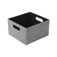 ราคา กล่องผ้าพับ STACKO HOME 25x27x15.5 ซม. ไซซ์ S สีเทา (1197922)