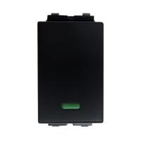 ราคา สวิตช์ 1 ทาง 1 ช่อง ELECKTA BASIC สีดำ (1199201)