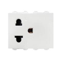 ราคา เต้ารับเดี่ยว 3 ขา 1.5 ช่อง ฺELECKTA BASIC สีขาว (1199207)