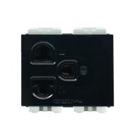 ราคา เต้ารับเดี่ยว 3 ขา CT ELECTRIC CPS-113 สีดำ (1200702)