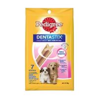 ราคา ขนมขัดฟันสุนัข PEDIGREE DENTA STIX 7 STICKS ลูกสุนัข 56 ก. (1203787)