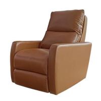 ราคา เก้าอี้ปรับเอนนอนและโยกได้ FURDINI LAGO HALF LEATHER สีน้ำตาล (1204170)