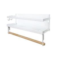 ราคา ชั้นวางของแม่เหล็กติดตู้เย็น KECH 31X11.3X16.7 ซม. ไซซ์ S สีขาว (1212500)