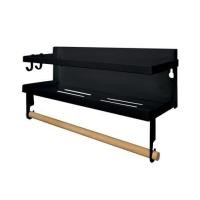 ราคา ชั้นวางของแม่เหล็กติดตู้เย็น KECH 31X11.3X16.7 ซม. ไซซ์ S สีดำ (1212521)