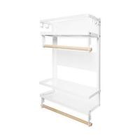 ราคา ชั้นวางของแม่เหล็กติดตู้เย็น KECH 31x11.3x47.5 ซม. SIZE L สีขาว (1212524)