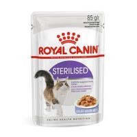 ราคา อาหารเปียกแมว ROYAL CANIN STERILISED JELLY 85 ก. (1213092)