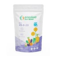 ราคา ปุ๋ยเกล็ดระบบน้ำ SOILMATE สูตร 20-8-20 1 กก. (1213703)