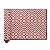 ราคา เสื่อวัด THA-WAI BURGUNDY 150X1000 ซม. สีดำ/ครีม/แดง (1228048)