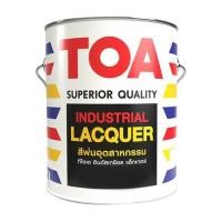 ราคา สีพ่นอุตสาหกรรม TOA INDUSTRIAL LACQUER BASE A สีขาว ด้าน 1 แกลลอน (1230935)