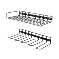 ราคา ชั้นวางสว่านไฟฟ้าแบบติดผนัง MATALL สีดำ 2 ชั้น (1235933)