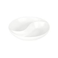 ราคา ถ้วยน้ำจิ้มกลม PORCELAIN 2 ช่อง KECH SNOW (1236112)