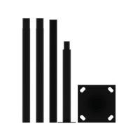 ราคา เสาไฟ SOLAR LAMPTAN POLE FOR SOLAR 4 เมตร สีดำ (1238841)