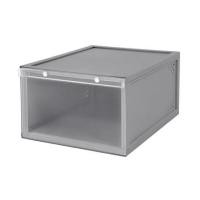 ราคา กล่องรองเท้า STACKO D.I.Y MAGNETIC LOCK MONO 28x37x18.3 ซม. สีเทา (1243925)