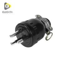 ราคา ปลั๊กยางตัวผู้ 3 ขากลม ELECKTA E-002 (1245194)