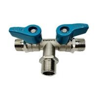 ราคา มินิบอลวาล์ว SANWA MALE/MALE/MALE 3 ทาง 2 วาล์ว 1/2 นิ้ว (1253290)