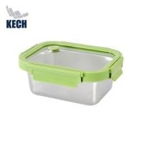 ราคา กล่องอาหารสเตนเลส KECH SHINEE 0.8 ลิตร สีเขียว (1254604)