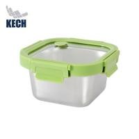 ราคา กล่องอาหารสเตนเลส KECH SHINEE 0.64 ลิตร สีเขียว (1254612)