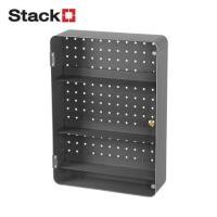 ราคา กล่องเหล็กโชว์โมเดล STACKO MANIA 30x9x42 ซม. สีเทา (1260718)