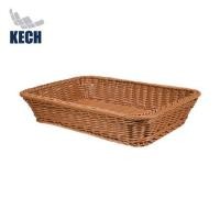 ราคา ตะกร้าหวายเทียมทรงเหลี่ยม KECH SIZE M 35x25x7ซม. (1260807)