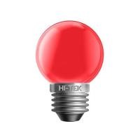 ราคา หลอด LED HI-TEK PING PONG 2.5 วัตต์ สีแดง E27 (1271303)