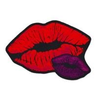 ราคา พรมเช็ดเท้าดักฝุ่น PRAW KISS ME 70X100 ซม. สีแดง (1273168)