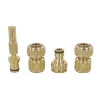 ราคา ชุดหัวฉีดน้ำ ข้อต่อทองเหลือง SPRING 5/8 นิ้ว (แพ็ก 4 ชิ้น) (1276910)