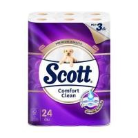 ราคา กระดาษชำระ SCOTT COMFORT CLEAN (แพ็ก 24 ชิ้น) (1278174)