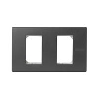 ราคา หน้ากาก 2 ช่อง BTICINO SAG5502N สีดำ (1231826)