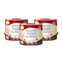 ราคา เจลปรับอากาศ PORRIN DARK WOOD 180 กรัม แพ็ก 3 ชิ้น (1254238)