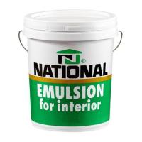 ราคา สีน้ำทาภายใน ชนิดด้าน DELTA NATIONAL 300 สีขาว 5 แกลลอน (133312)