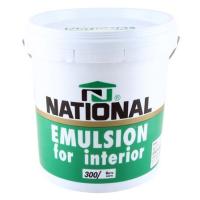 ราคา สีน้ำทาภายใน ชนิดด้าน DELTA NATIONAL 300 สีขาว 2.5 แกลลอน (1036740)