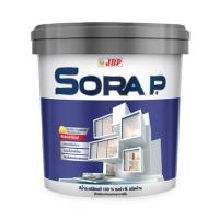 ราคา สีน้ำทาภายนอก ชนิดด้าน JBP SORA P BASE A สีขาว 2.5 แกลลอน (1057351)