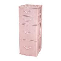 ราคา ตู้ลิ้นชักหวาย 4 ชั้น ME LIVING 42x49x110 ซม. สีชมพู (1248873)