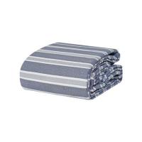 ราคา ผ้าคลุมเตียง 6 ฟุต HOME LIVING STYLE ARNOLD สีฟ้า (1264304)
