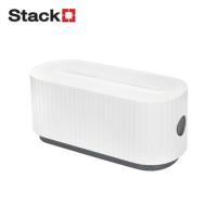 ราคา กล่องเก็บสายไฟ STACKO 33X14X14 ซม. สีขาว (1281617)