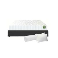 ราคา ที่นอน 6 ฟุต KAWA OITA SHI พร้อมฐานเตียง JUNKO สีดำ (1291569)