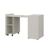 ราคา โต๊ะทำงาน SB FURNITURE MODIO 19240626 55 ซม. สีครีม (1293133)