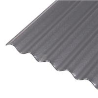ราคา แผ่นโพลีคาร์บอเนต ลอนเล็ก SUNSHIELD 13 มม. 1.03X2.4 ม. สีเงิน (1046135)