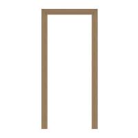 ราคา วงกบประตูโพลีสไตรีน LINEDEKOR 70x200 ซม. สีสักด้าน (1289368)