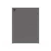 ราคา บานถังแก๊สเปิดขวา KITZCHO CURVE 56x74 ซม. สี GREY GRAPHITE (1281397)